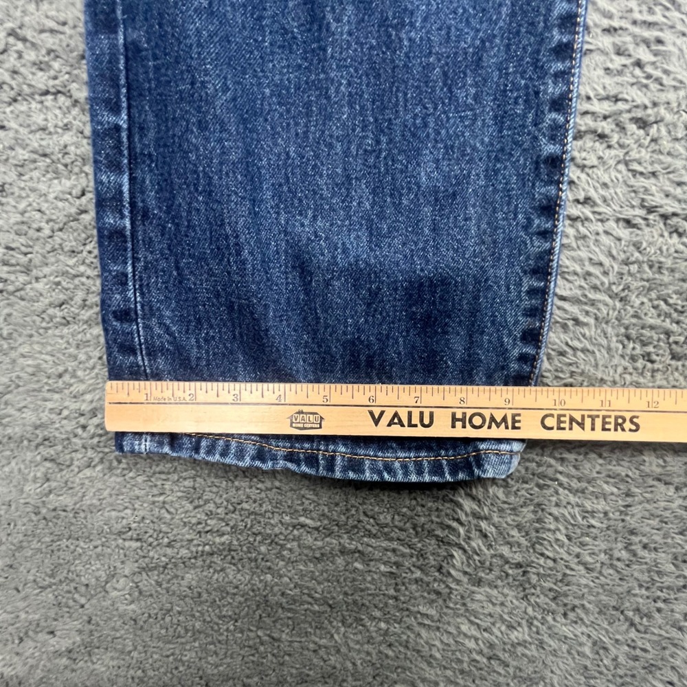 Levi's 501 Straight Leg Jeans Blue Denim Mens W38 L32 Classic Fit Rab View 5